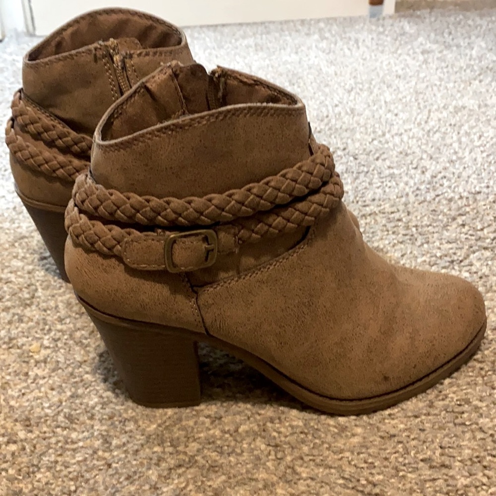 Tan Booties